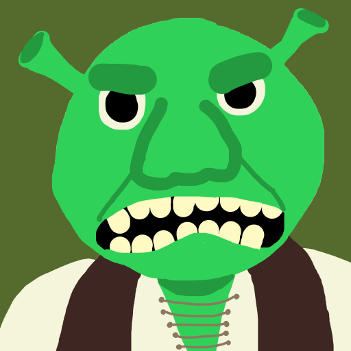 Shrek drawing by jashezilla