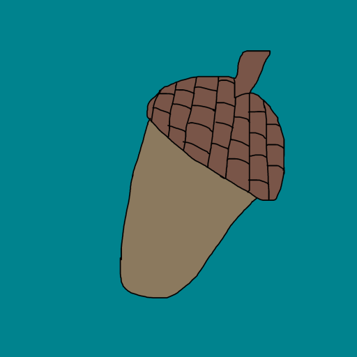 Acorn drawing by krissywissy