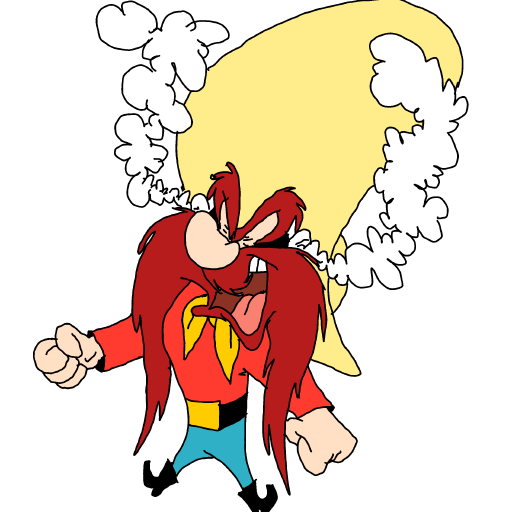 Yosemite Sam drawing by Guardianoflives