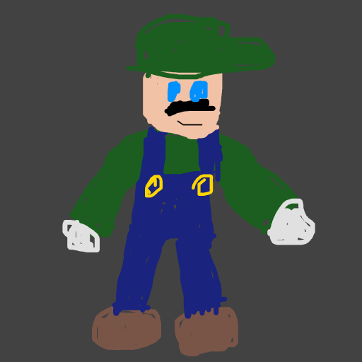 Luigi drawing by jimboni