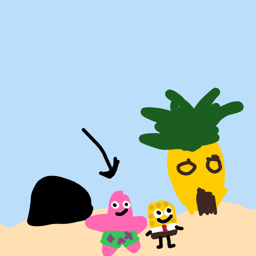 Patrick Star drawing by MoDarsot