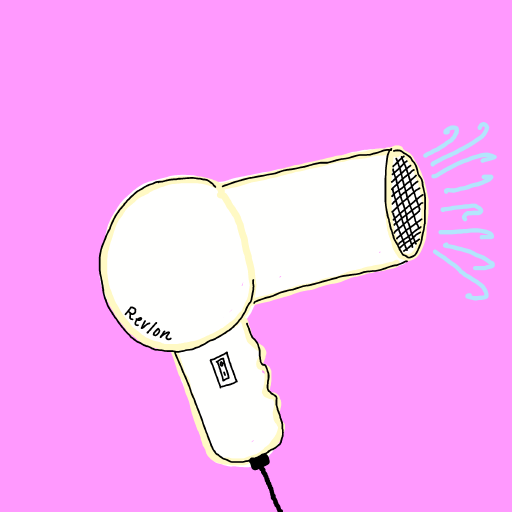 Hair Dryer drawing by gamma-coal-wheel