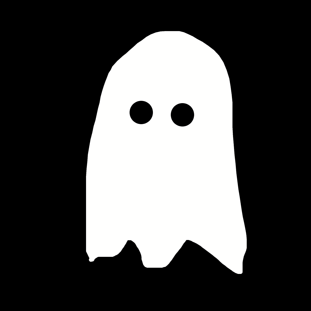 Ghost drawing by bia