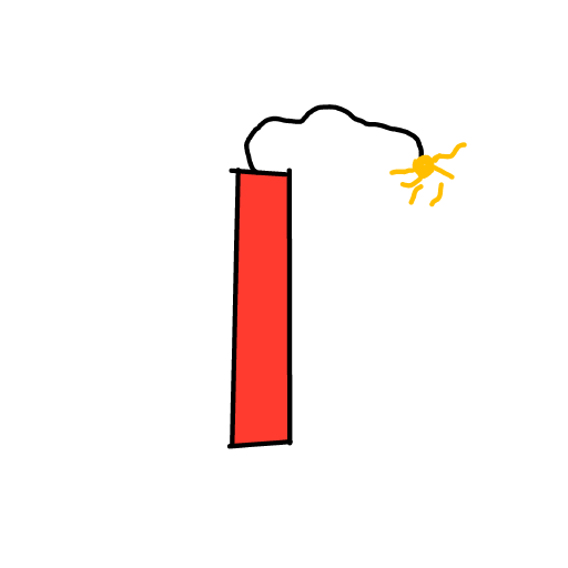 TNT drawing by Almog