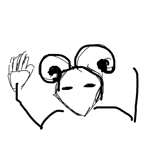 Lamb drawing by dust