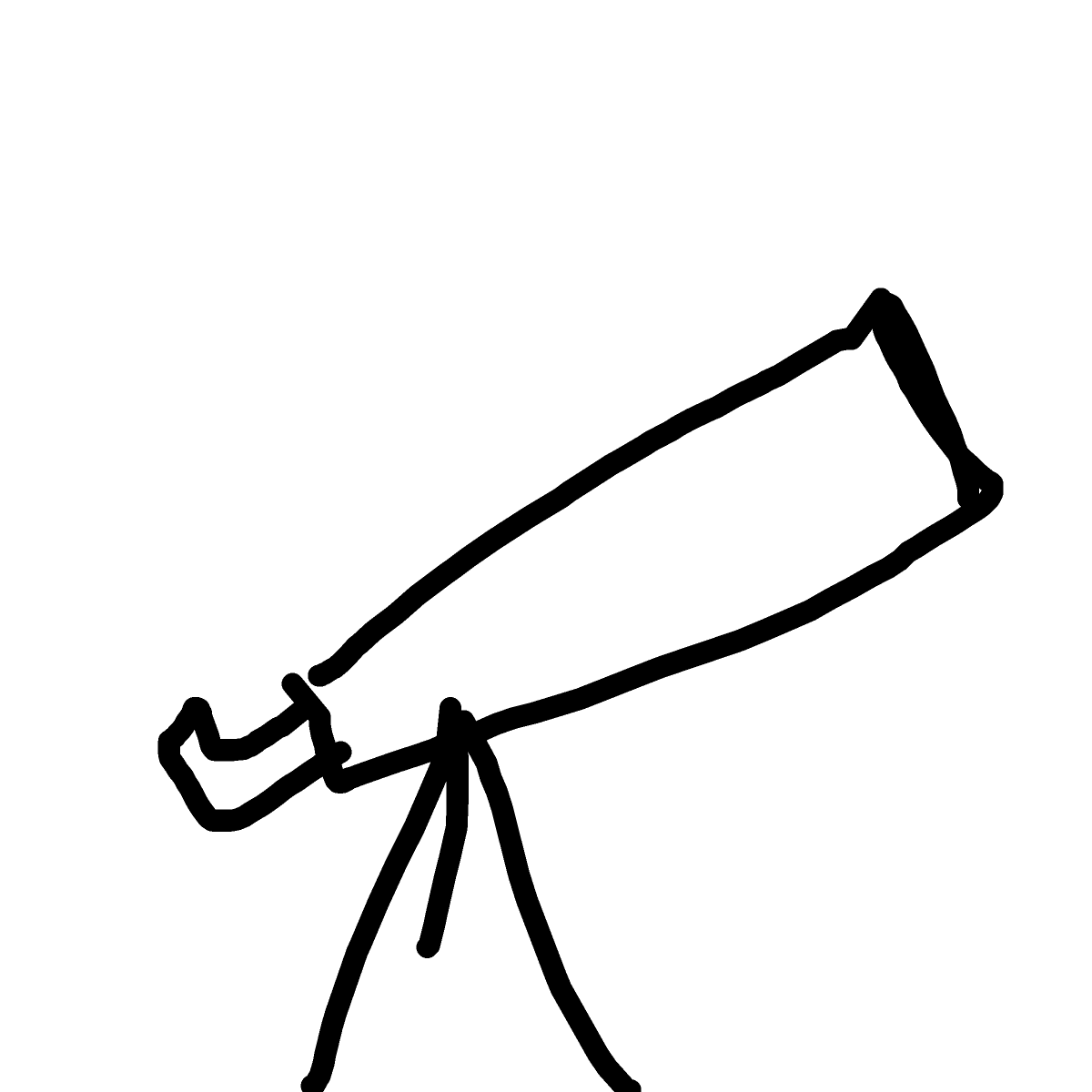Telescope drawing by drewbenruben
