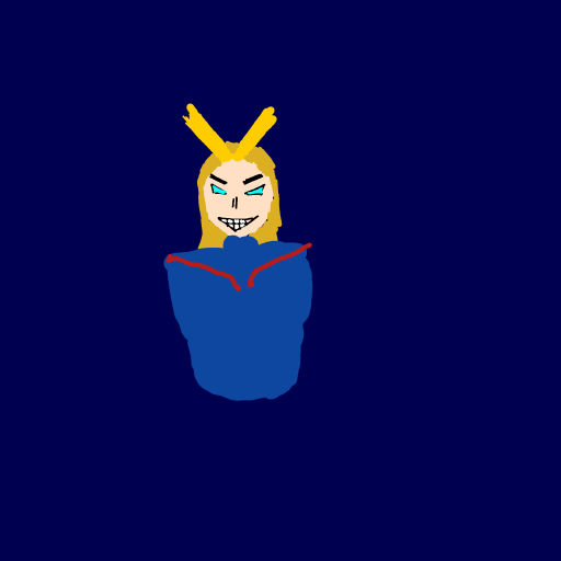 All Might drawing by sage-brush-smith