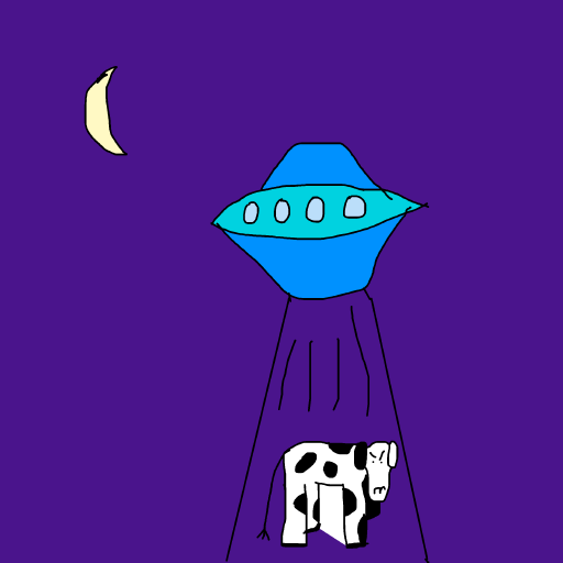 UFO drawing by johnny boy