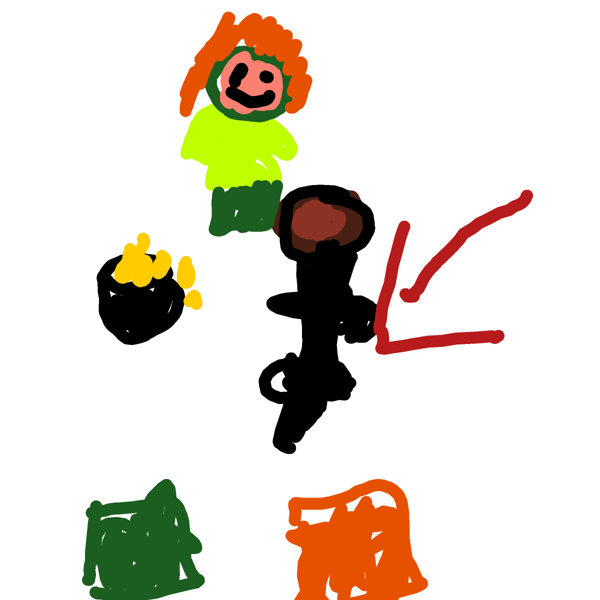 Shillelagh drawing by cream-live-style