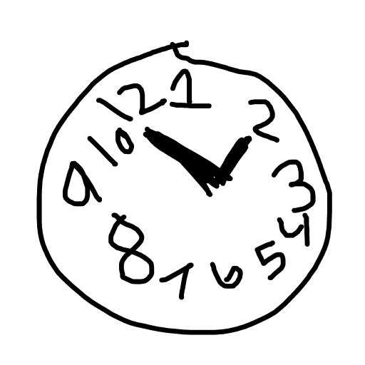 Wall Clock drawing by free-iron-port