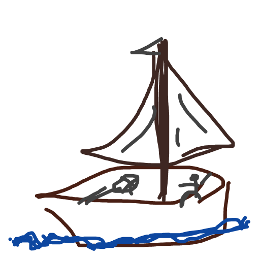 Yacht drawing by fire-quick-wheel