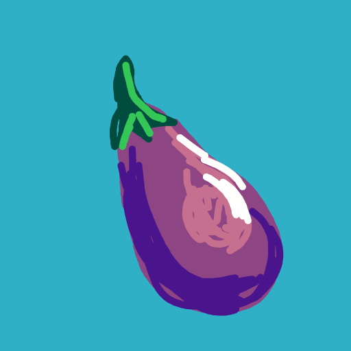 Eggplant drawing by mjolnirbear
