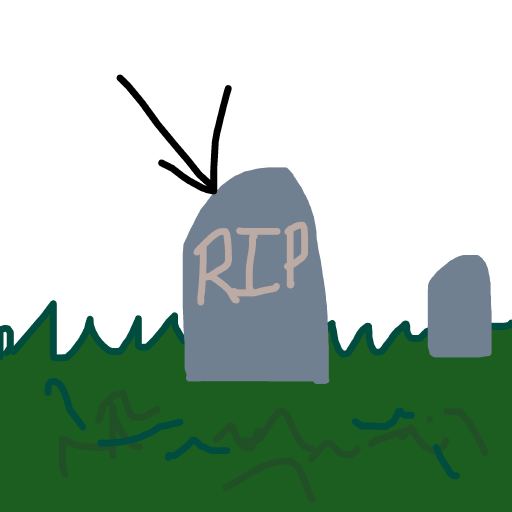 Gravestone drawing by gold-lucky-pro