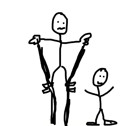 Stilts drawing by pearl-jade-heart