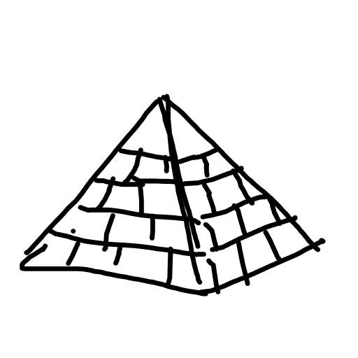 Pyramid drawing by veeda