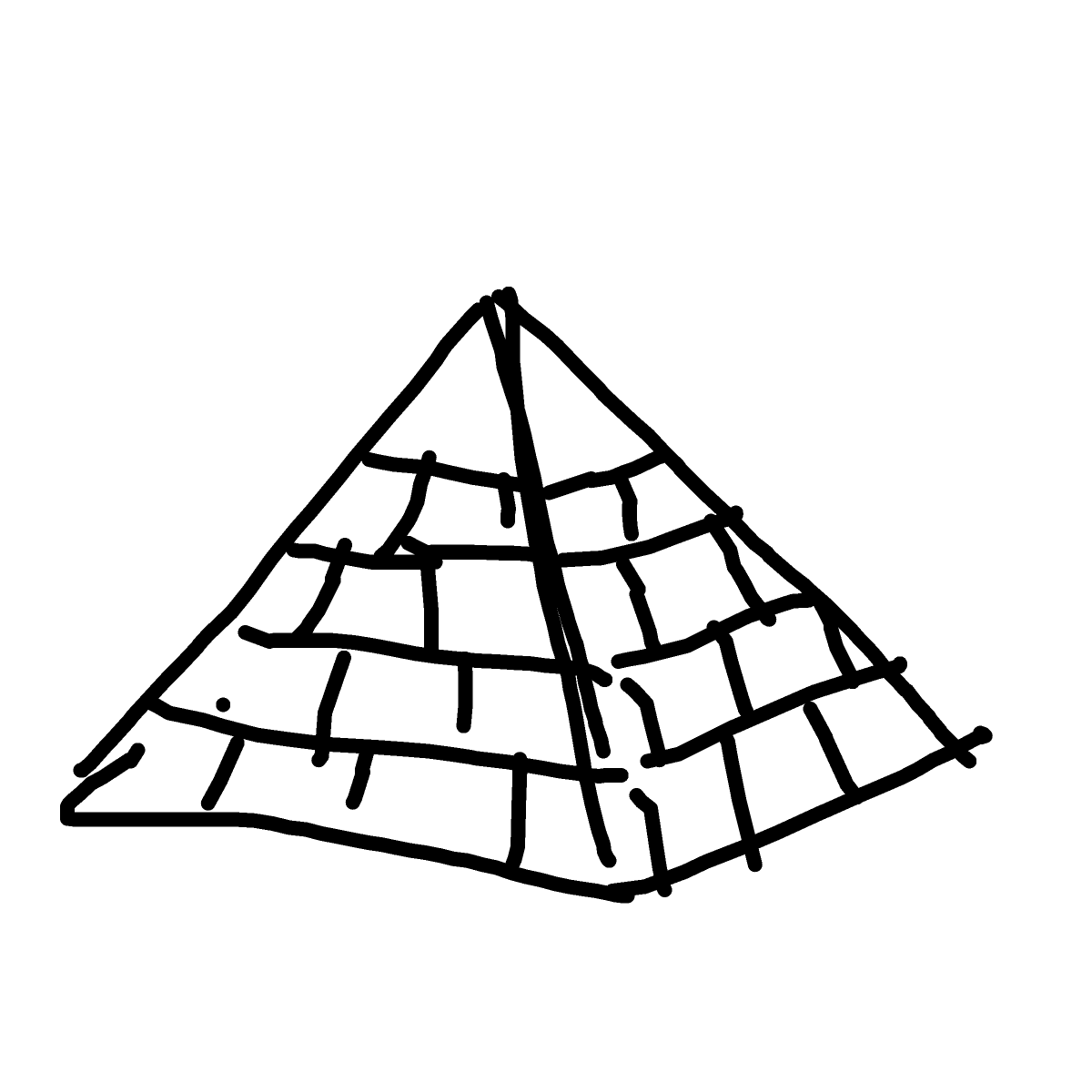 Pyramid drawing by veeda