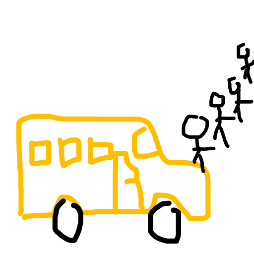 Bus drawing by mikestam195