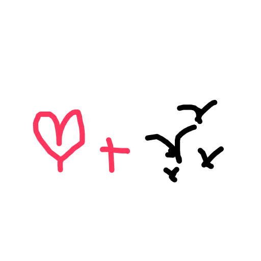 Lovebird drawing by icy-coral-maker