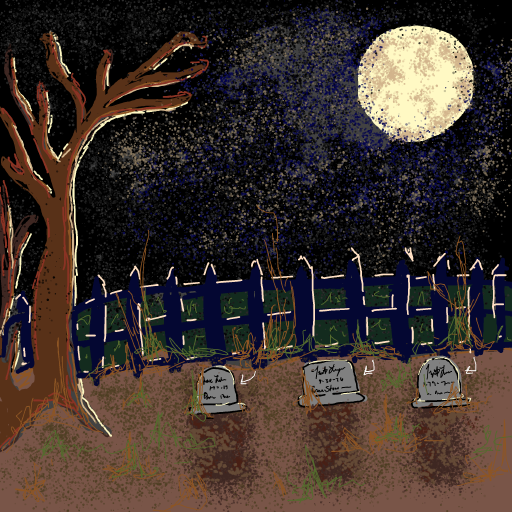Gravestone drawing by tris - art _ wow