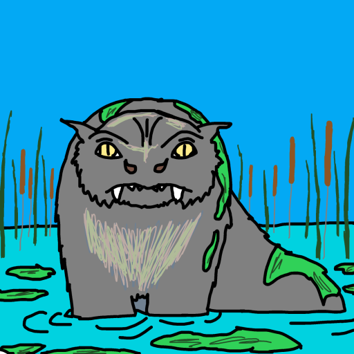 Bunyip drawing by monthra