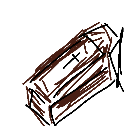 Coffin drawing by maite