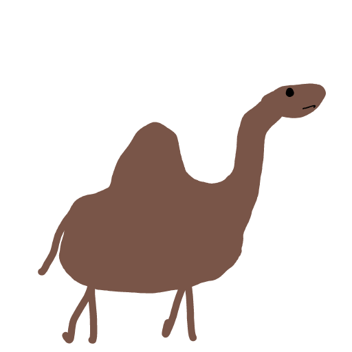 Camel drawing by Guardianoflives