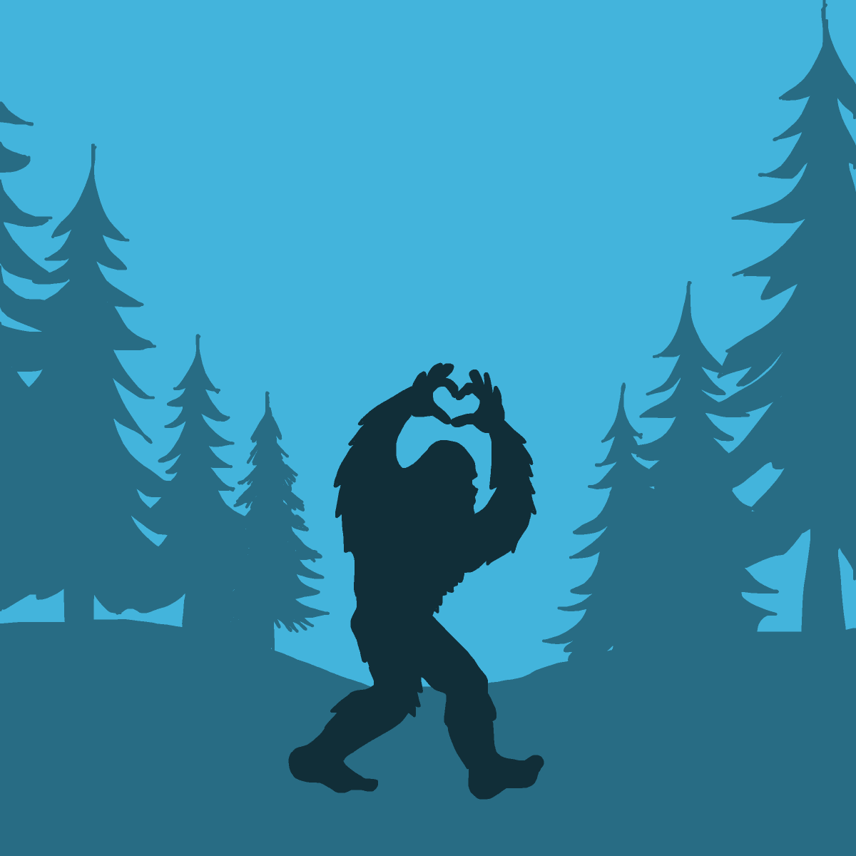 Bigfoot drawing by wethebambam