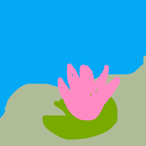 Lotus drawing by flat-pure-drawer