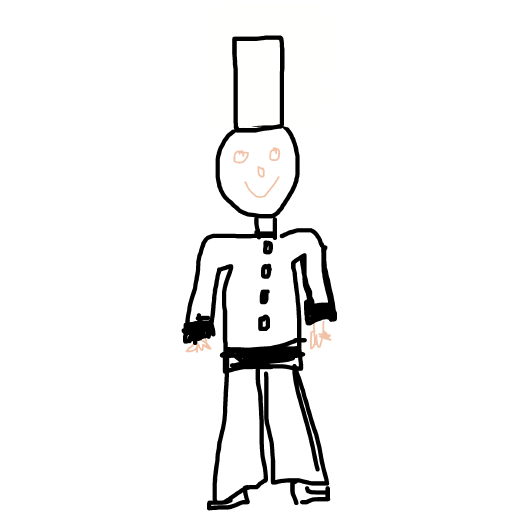 Chef drawing by coal-star-data