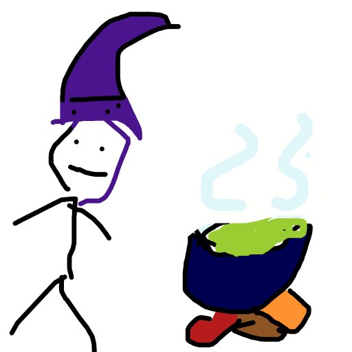 Witch drawing by epeli-apina