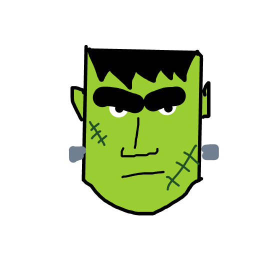 Frankenstein drawing by last-graph-force