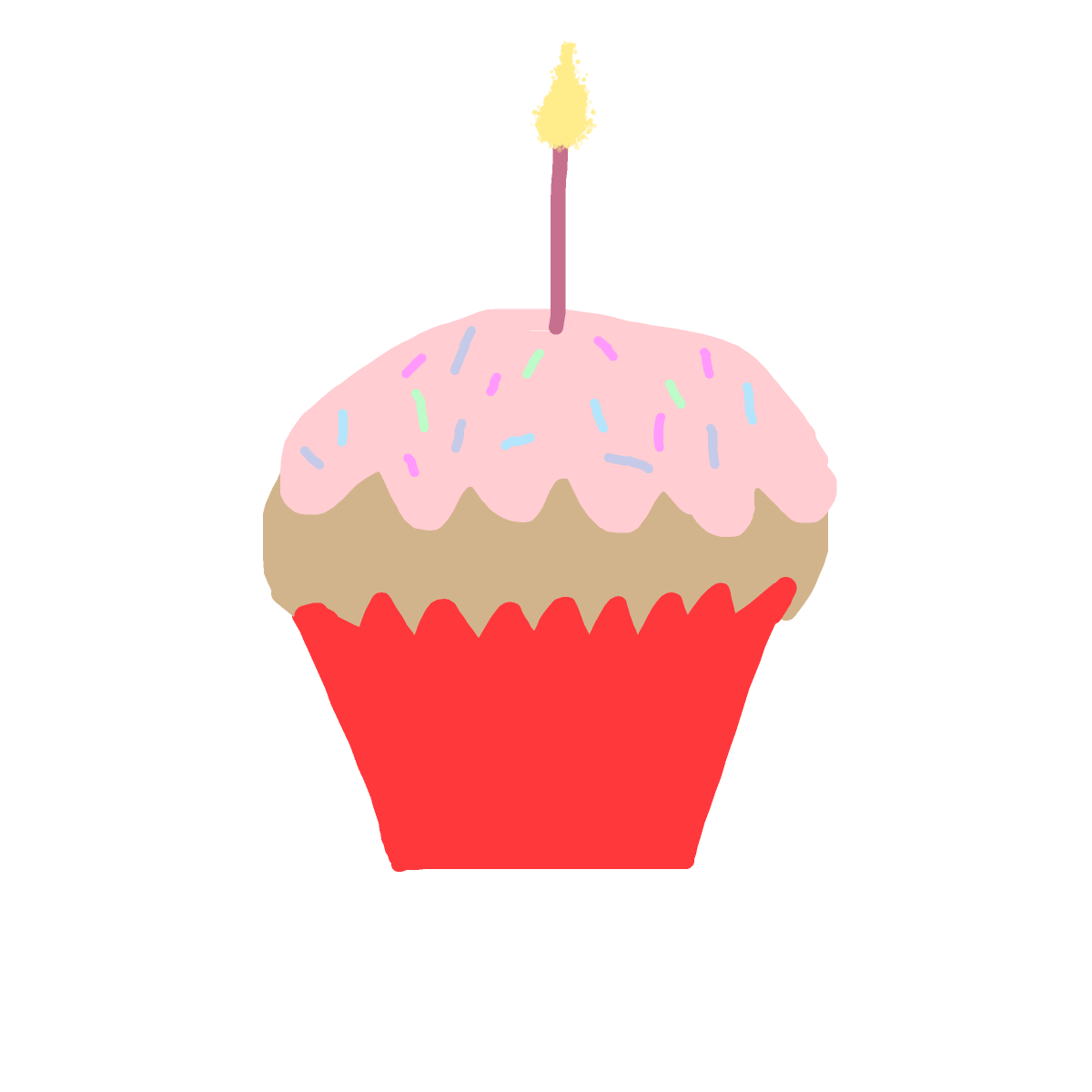 Cupcake drawing by mijnsie