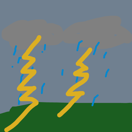 Lightning drawing by brush-star-site