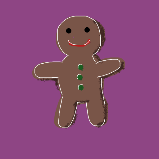 Gingerbread drawing by firecracker