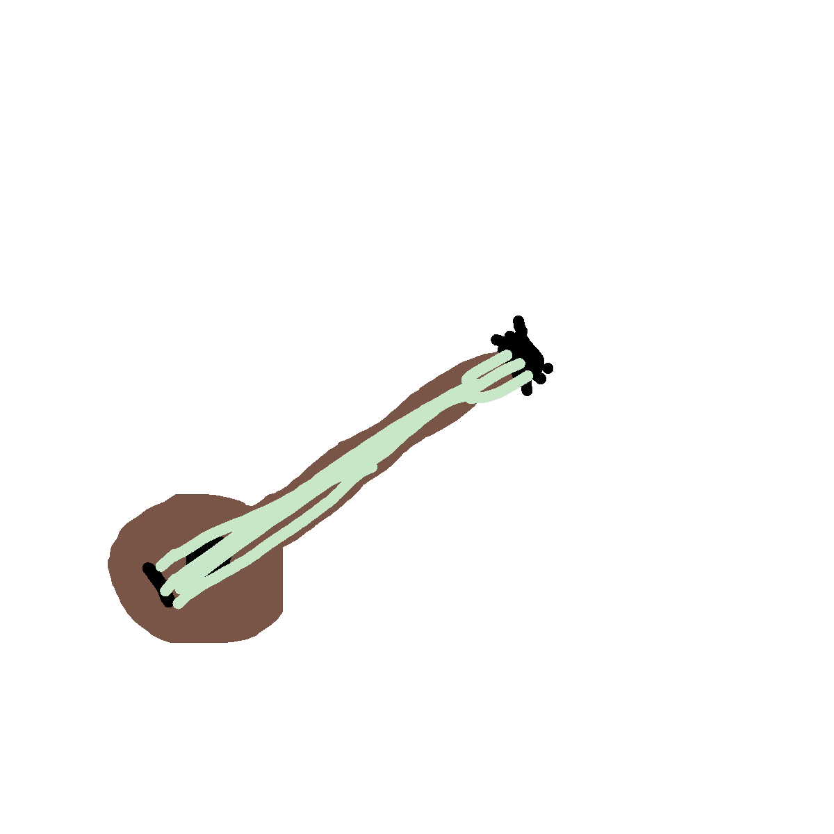 Banjo drawing by pancakes palette