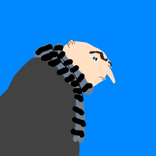 Gru drawing by larry