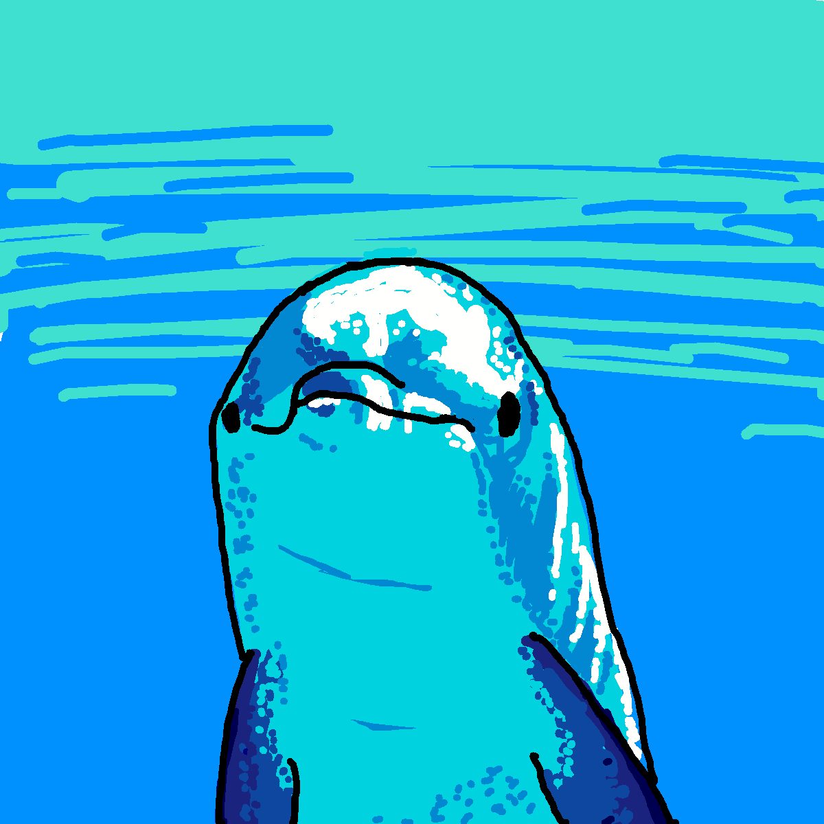 Dolphin drawing by hyper-alpha-peace