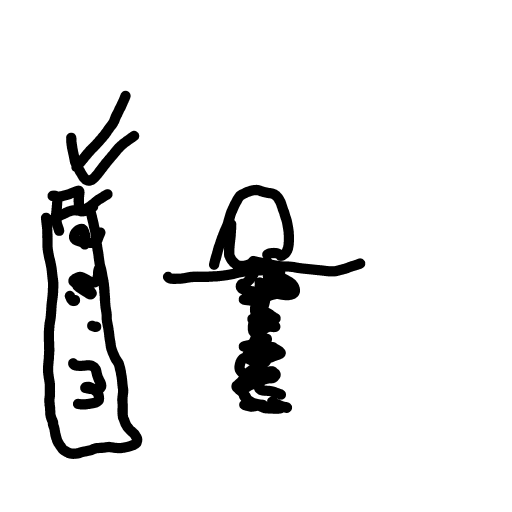 Corkscrew drawing by soft-mint-carve