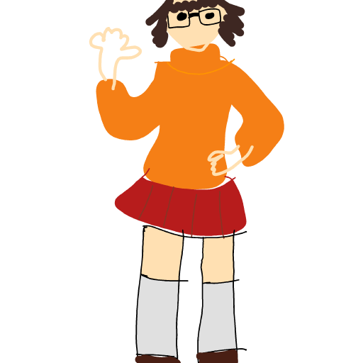 Velma drawing by Shandi