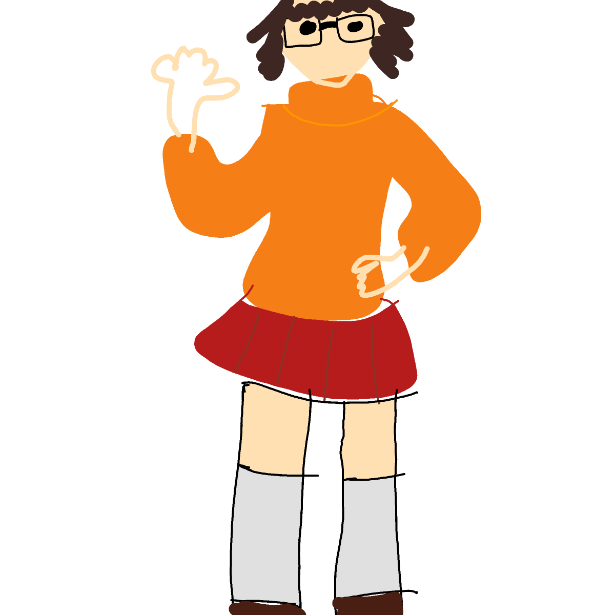 Velma drawing by Shandi