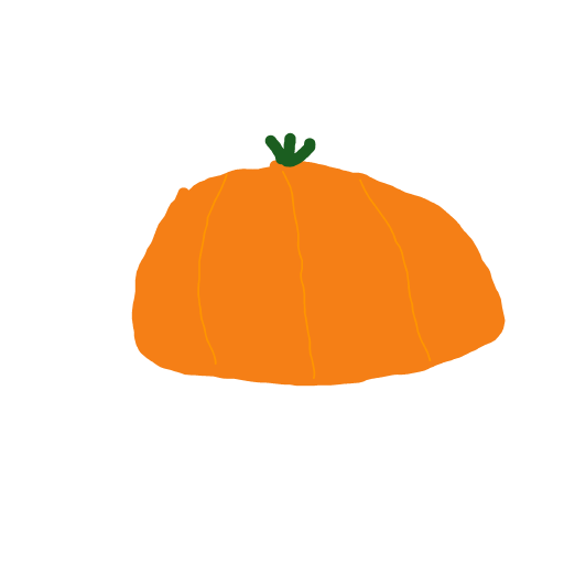 Pumpkin drawing by KevinFaber