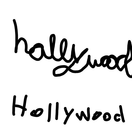 Hollywood drawing by crisp-epic-blade