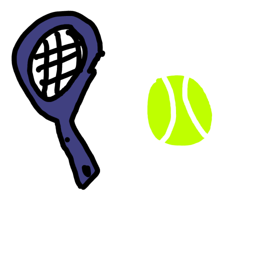 Tennis drawing by iron-wise-doodler