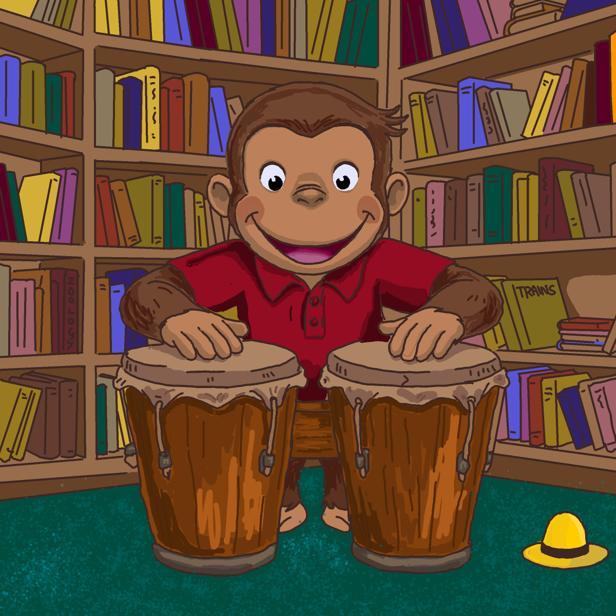 Bongos drawing by Soybean