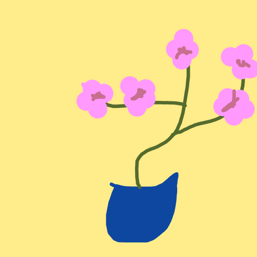 Orchid drawing by live-quick-flux