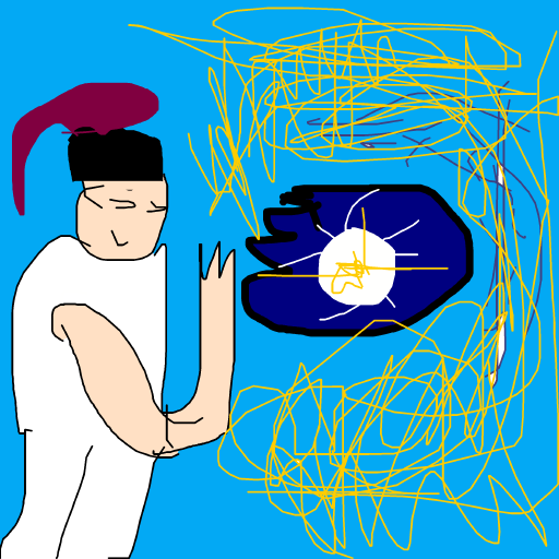 Hadouken drawing by louie