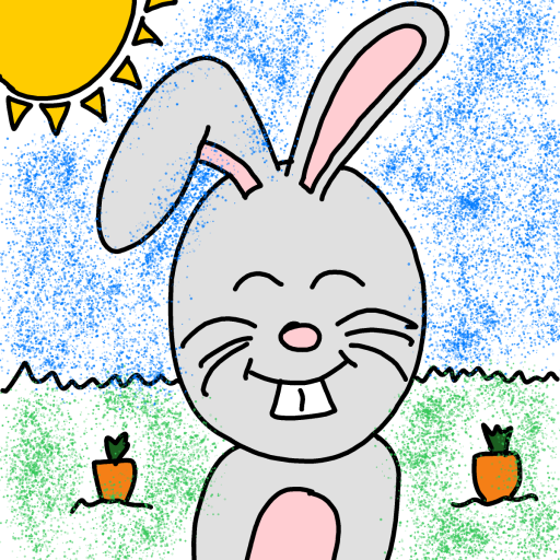 Bunny drawing by conn0rr