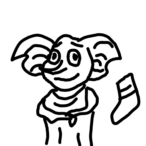 Dobby drawing by Tessie