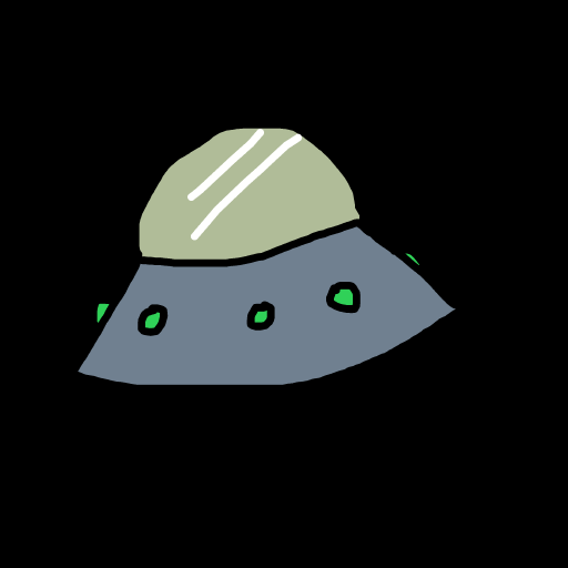 UFO drawing by mikl pickle