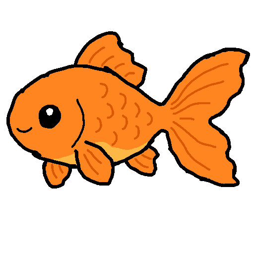 Goldfish drawing by kyle